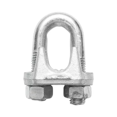 Morsetto zincato DIN 741-22 per cavo da 22 mm Breckner Germany