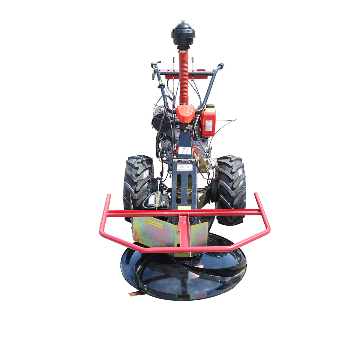 Motofalciatrice rotativa 950mm Con motore diesel e avviamento elettrico Motofalciatrici con lame rotanti - immagine 3