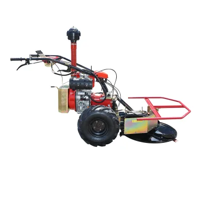 Motofalciatrice rotativa 950mm Con motore diesel e avviamento elettrico Motofalciatrici con lame rotanti - immagine 5