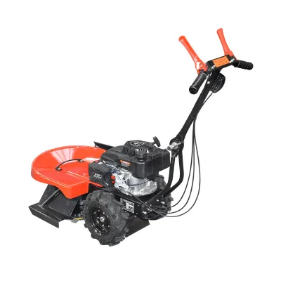 Motofalciatrice rotativa con motore da 173cc, 3 kW, larghezza di lavoro 580mm, 3 lame, Motofalciatrici con lame rotanti Breckner Germany - immagine 2