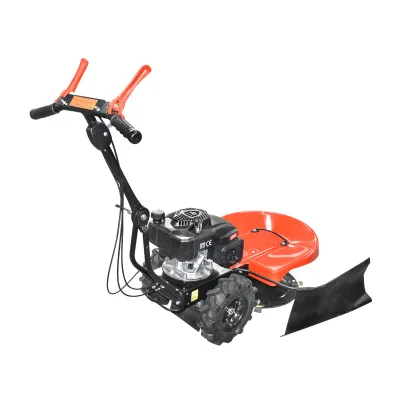 Motofalciatrice rotativa con motore da 173cc, 3 kW, larghezza di lavoro 580mm, 3 lame, Motofalciatrici con lame rotanti Breckner Germany - immagine 3