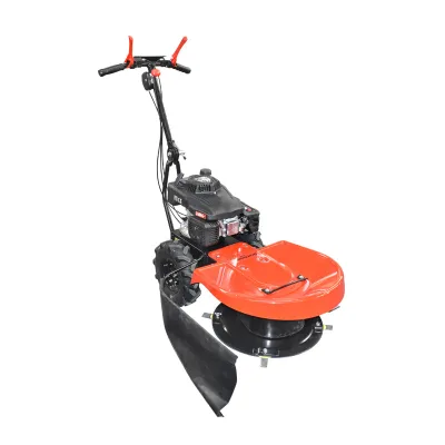 Motofalciatrice rotativa con motore da 173cc, 3 kW, larghezza di lavoro 580mm, 3 lame, Motofalciatrici con lame rotanti Breckner Germany - immagine 4