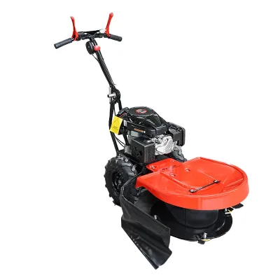 Motofalciatrice rotativa con motore da 196cc, 3 kW, larghezza di lavoro 580mm, 4 lame, MOTOFALCIATRICI CON LAME ROTANTI Breckner Germany - immagine 6