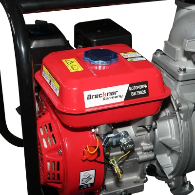 Motopompa a benzina 7,5 CV WP40S, 4 pollici, portata massima 80 m³/h, profondità 8 m, altezza 26 m. Breckner Germany - immagine 5