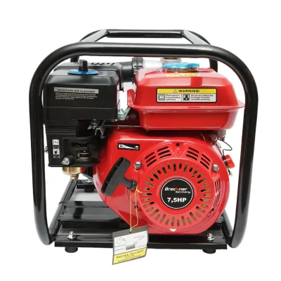 Motopompa a benzina WP20 7,5HP, portata 2 pollici 30m3/h profondità 8m, altezza 30m Breckner Germany - immagine 4