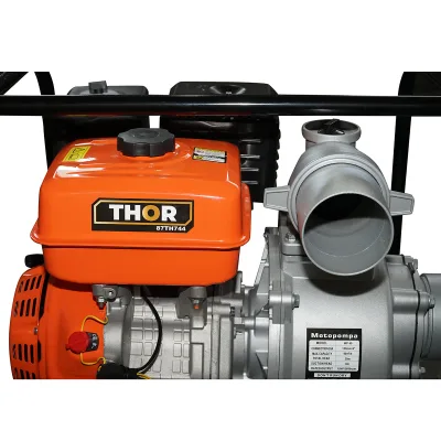 Motopompa a benzina WP40 13HP, 4 pollici, portata massima 80m3/h, profondità di aspirazione 7m, altezza di scarico 28m Thor - immagine 6