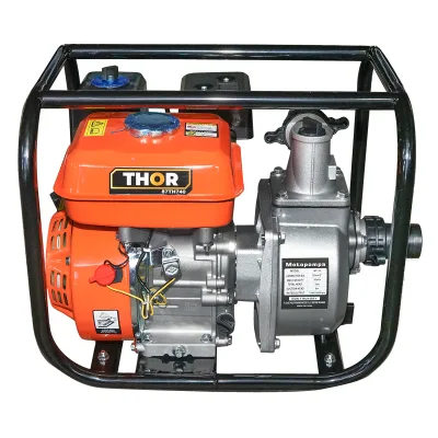 Motopompa WP20, motore a benzina da 7,5 CV, 2 pollici, portata massima 30 m3/h Thor