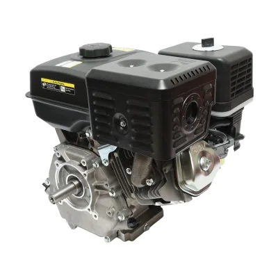 Motore a Scoppio 13 CV 389cc, Motore a Benzina 4 Tempi con Albero cilindrico Ø 25 mm e, Avviamento a Strappo Breckner Germany