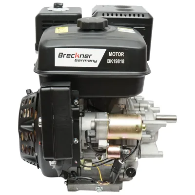 Motore a Scoppio 13 CV 389cc, Motore a Benzina 4 Tempi con Albero Ø 25 mm, Avviamento Elettrico e Avviamento Strappo Breckner Germany - immagine 4