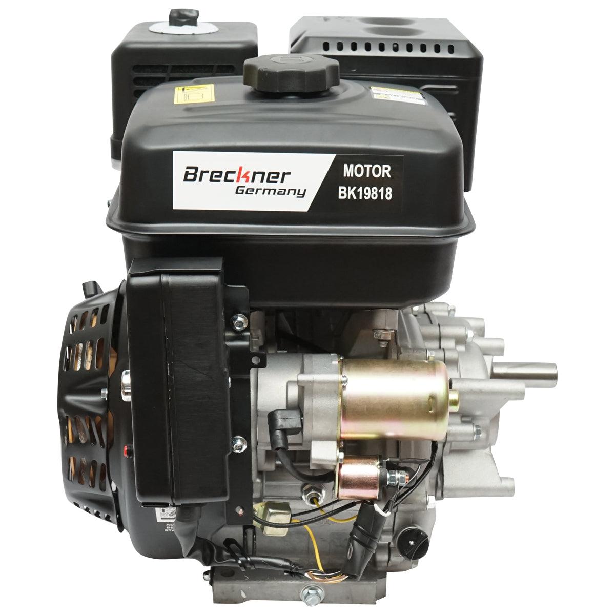 Motore a Scoppio 13 CV 389cc, Motore a Benzina 4 Tempi con Albero Ø 25 mm, Avviamento Elettrico e Avviamento Strappo Breckner Germany - immagine 4