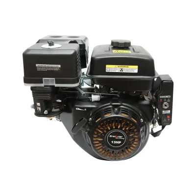 Motore a Scoppio 13 CV 389cc, Motore a Benzina 4 Tempi con Albero Ø 25 mm, Avviamento Elettrico e Avviamento Strappo Breckner Germany - immagine 3