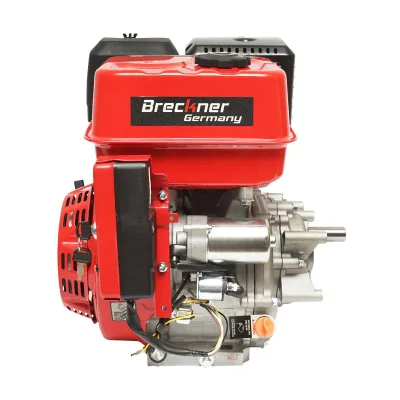 Motore a Scoppio 13 CV, Motore a Benzina 4 Tempi 389cc con Albero cilindrico scanalato Ø 25 mm e, Avviamento Elettrico e Avviamento Strappo Breckner Germany - immagine 4