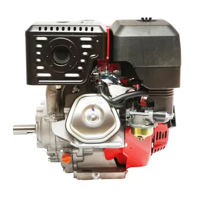 Motore a Scoppio 13 CV, Motore a Benzina 4 Tempi 389cc con Albero cilindrico scanalato Ø 25 mm e, Avviamento Elettrico e Avviamento Strappo Breckner Germany - immagine 5
