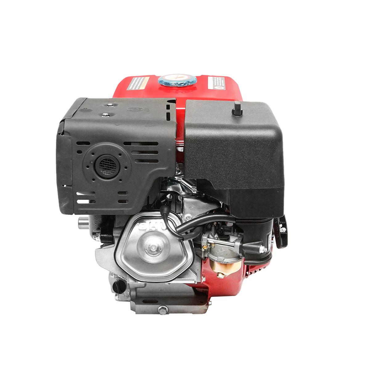 Motore a Scoppio 13 CV, Motore a Benzina 4 Tempi 389cc con Albero cilindrico Ø 25 mm e, Avviamento a Strappo Breckner Germany - immagine 6