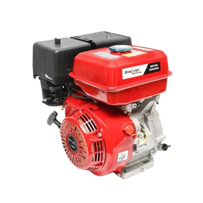 Motore a Scoppio 13 CV, Motore a Benzina 4 Tempi 389cc con Albero cilindrico Ø 25 mm e, Avviamento a Strappo Breckner Germany - immagine 3