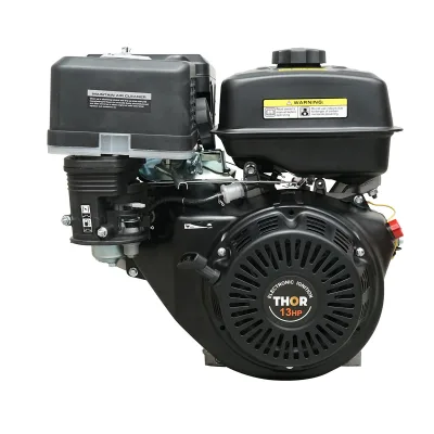 Motore a scoppio 13HP, 4 tempi, 389cc, albero da 25mm, avviamento a corda THOR - immagine 2