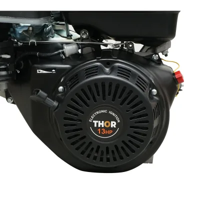 Motore a scoppio 13HP, 4 tempi, 389cc, albero da 25mm, avviamento a corda THOR - immagine 5