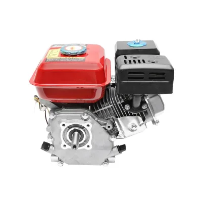 Motore a Scoppio 6.5 CV 196cc , Motore a Benzina 4 Tempi con Albero Ø 19 mm, Avviamento a Strappo Breckner Germany - immagine 5