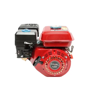 Motore a Scoppio 6.5 CV 196cc , Motore a Benzina 4 Tempi con Albero Ø 19 mm, Avviamento a Strappo Breckner Germany - immagine 4