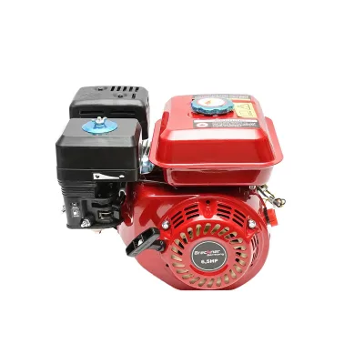 Motore a Scoppio 6.5 CV 196cc , Motore a Benzina 4 Tempi con Albero Ø 20 mm, Avviamento a Strappo Breckner Germany - immagine 4