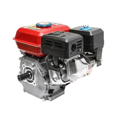 Motore a Scoppio 6.5 CV 196cc , Motore a Benzina 4 Tempi con Albero Ø 20 mm, Avviamento a Strappo Breckner Germany - immagine 6
