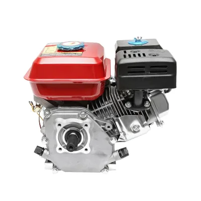 Motore a Scoppio 6.5 CV 196cc , Motore a Benzina 4 Tempi con Albero Ø 20 mm, Avviamento a Strappo Breckner Germany - immagine 5