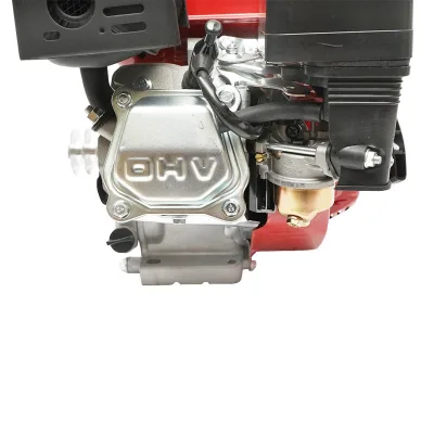 Motore a Scoppio 7,5 CV, Motore a Benzina 4 Tempi 196cc con Albero Ø 20 mm e Puleggia, Avviamento a Strappo Breckner Germany - immagine 5