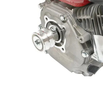 Motore a Scoppio 7,5 CV, Motore a Benzina 4 Tempi 196cc con Albero Ø 20 mm e Puleggia, Avviamento a Strappo Breckner Germany - immagine 4