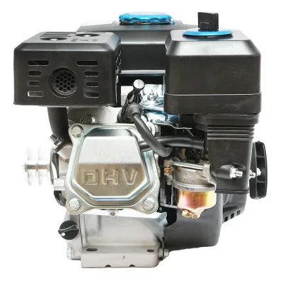 Motore a Scoppio 7,5 CV, Motore a Benzina 4 Tempi 242cc con Albero Ø 20 mm e Puleggia, Avviamento a Strappo Breckner Germany - immagine 2