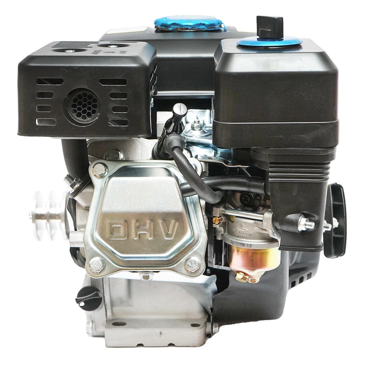 Motore a Scoppio 7,5 CV, Motore a Benzina 4 Tempi 242cc con Albero Ø 20 mm e Puleggia, Avviamento a Strappo Breckner Germany - immagine 2