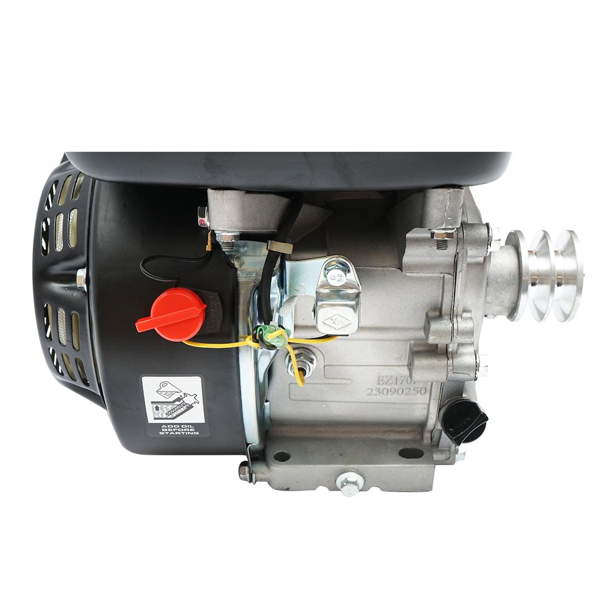 Motore a Scoppio 7,5 CV, Motore a Benzina 4 Tempi 242cc con Albero Ø 20 mm e Puleggia, Avviamento a Strappo Breckner Germany - immagine 5