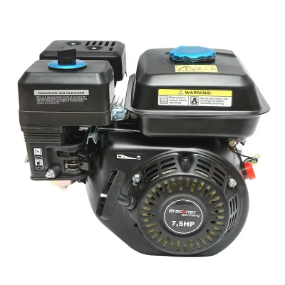 Motore a Scoppio 7,5 CV, Motore a Benzina 4 Tempi 242cc con Albero Ø 20 mm e Puleggia, Avviamento a Strappo Breckner Germany - immagine 3