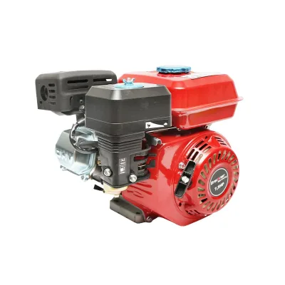 Motore a Scoppio 7.5 CV 196cc, Motore a Benzina 4 Tempi Puleggia, Avviamento a Strappo Breckner Germany - immagine 3