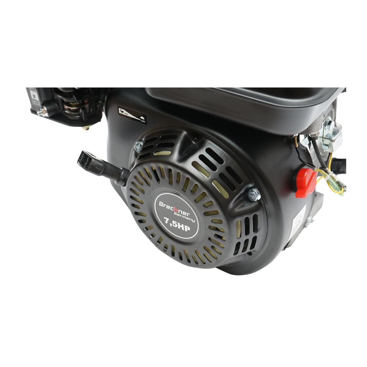 Motore a Scoppio 7.5 CV 242cc , Motore a Benzina 4 Tempi con Albero Ø 20 mm, Avviamento a Strappo Breckner Germany - immagine 6