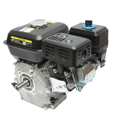 Motore a Scoppio 7.5 CV 242cc , Motore a Benzina 4 Tempi con Albero Ø 20 mm, Avviamento a Strappo Breckner Germany