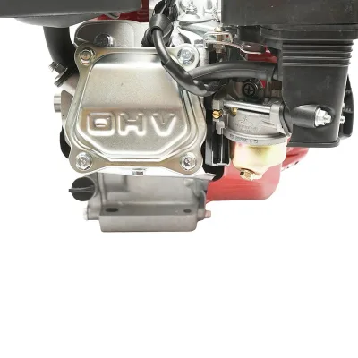 Motore a Scoppio 7.5 CV, Motore a Benzina 4 Tempi 196cc con Albero cilindrico scanalato Ø 25 mm e, Avviamento a Strappo Breckner Germany - immagine 6