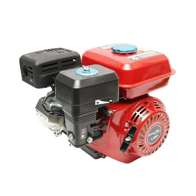 Motore a Scoppio 7.5 CV, Motore a Benzina 4 Tempi 196cc con Albero cilindrico scanalato Ø 25 mm e, Avviamento a Strappo Breckner Germany - immagine 3