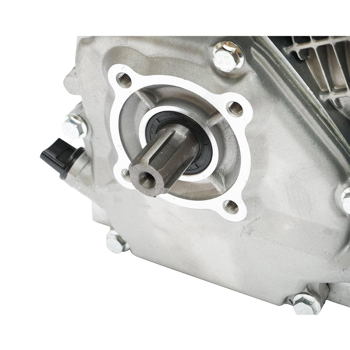 Motore a Scoppio 7.5 CV, Motore a Benzina 4 Tempi 242cc con Albero cilindrico scanalato Ø 25 mm e, Avviamento a Strappo Breckner Germany - immagine 6