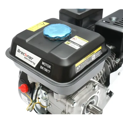 Motore a Scoppio 7.5 CV, Motore a Benzina 4 Tempi 242cc con Albero cilindrico scanalato Ø 25 mm e, Avviamento a Strappo Breckner Germany - immagine 5