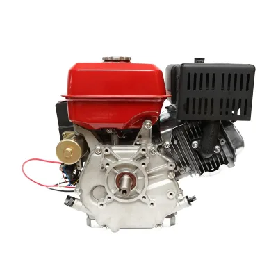 Motore a Scoppio 9 CV 242cc, Motore a Benzina 4 Tempi con Albero Ø 25 mm, Avviamento Elettrico e Avviamento Strappo bateria 12V/17Ah inclusa Breckner Germany - immagine 2
