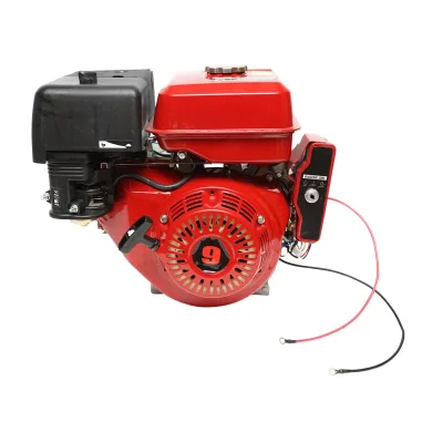 Motore a Scoppio 9 CV 242cc, Motore a Benzina 4 Tempi con Albero Ø 25 mm, Avviamento Elettrico e Avviamento Strappo bateria 12V/17Ah inclusa Breckner Germany - immagine 3