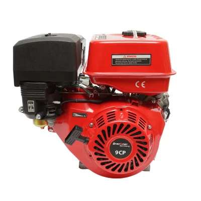 Motore a Scoppio 9 CV, Motore a Benzina 4 Tempi 242cc con Albero Ø 25 mm, Avviamento Elettrico e Avviamento Strappo Breckner Germany - immagine 3