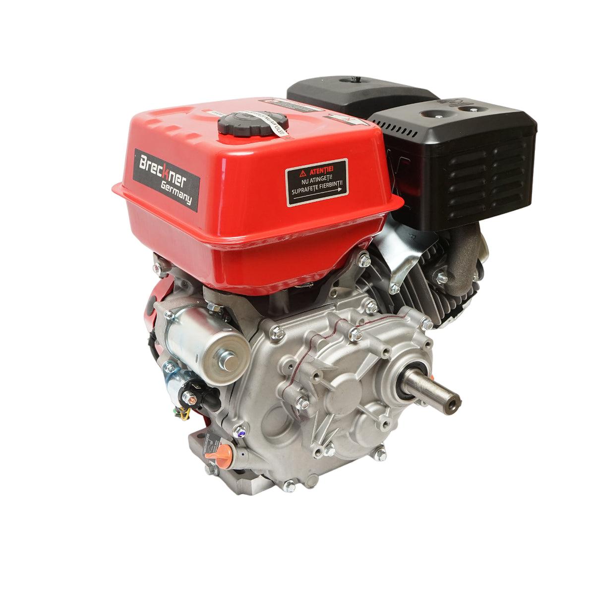 Motore a Scoppio 9 CV, Motore a Benzina 4 Tempi 242cc con Albero Ø 25 mm, Avviamento Elettrico e Avviamento Strappo Breckner Germany - immagine 2