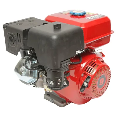 Motore a Scoppio 9 CV, Motore a Benzina 4 Tempi con Albero Ø 25 mm, Avviamento Strappo Breckner Germany - immagine 3