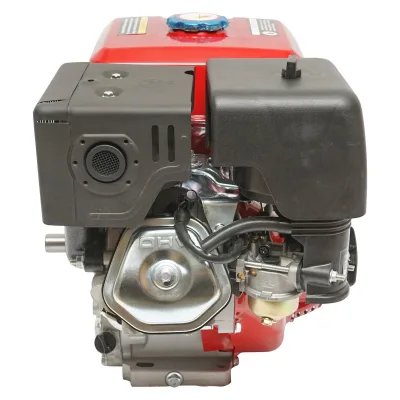 Motore a Scoppio 9 CV, Motore a Benzina 4 Tempi con Albero Ø 25 mm, Avviamento Strappo Breckner Germany - immagine 2