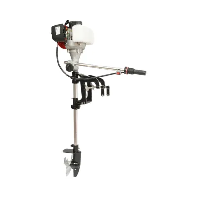Motore barca Motore fuoribordo a benzina 2.5 CV, 2T 52cc, portatile, 7500 giri/min, gambo lungo regolabile THOR - immagine 3