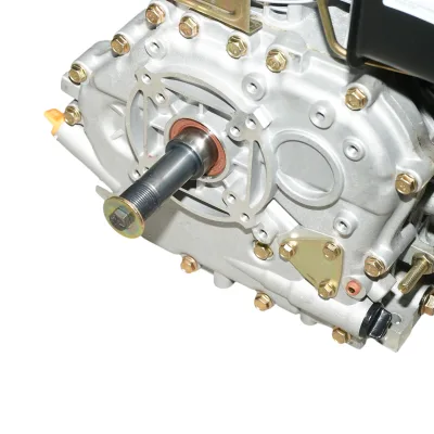 Motore diesel 10CV 186F, 418cc, 3600 giri/min, albero cilindrico filettato 25,4mm, avviamento a strappo - immagine 6