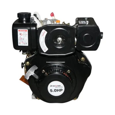 Motore diesel 5CV 173F, 247cc, 3600 giri/min, albero cilindrico filettato 19,05mm, avviamento a strappo - immagine 4