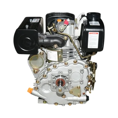 Motore diesel 5CV 173F, 247cc, 3600 giri/min, albero cilindrico filettato 19,05mm, avviamento a strappo - immagine 3