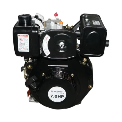 Motore diesel 7CV 178F, 296cc, 3600 giri/min, albero cilindrico filettato 19,05mm, avviamento a strappo - immagine 4